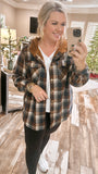 Fireside Plaid Sherpa Lined Shacket