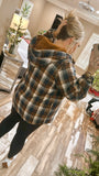 Fireside Plaid Sherpa Lined Shacket