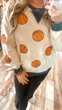 Basketball Sequin Top